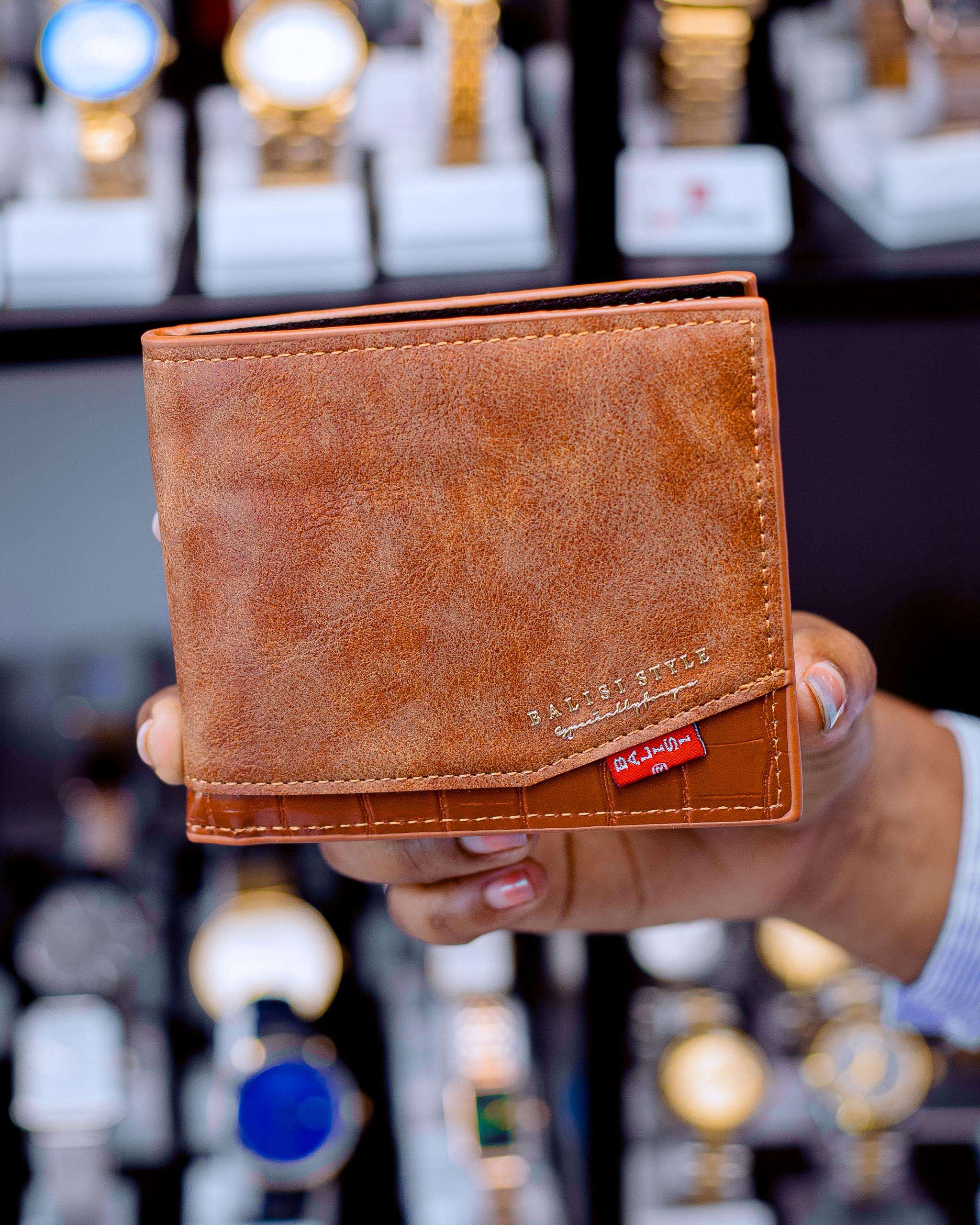 Balisi Style Classic men's leather wallet