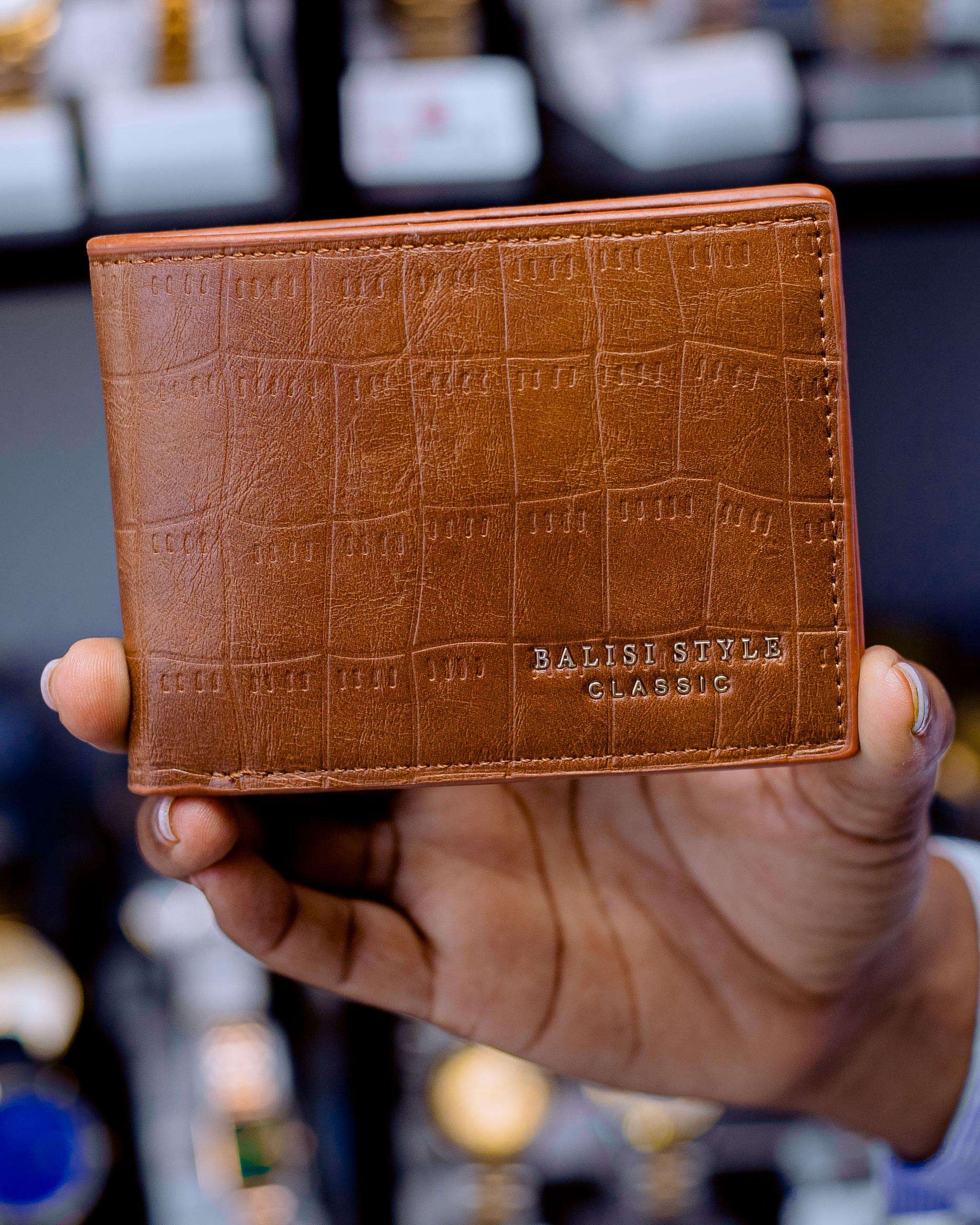 Balisi Style Classic men's leather wallet