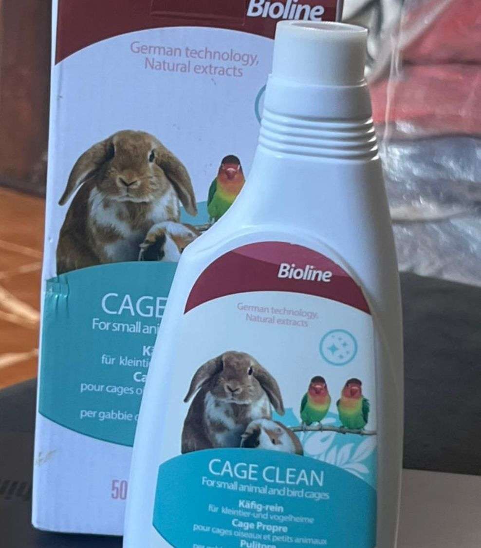 Bioline Cage Clean spray for small animal and bird cages - 500ml