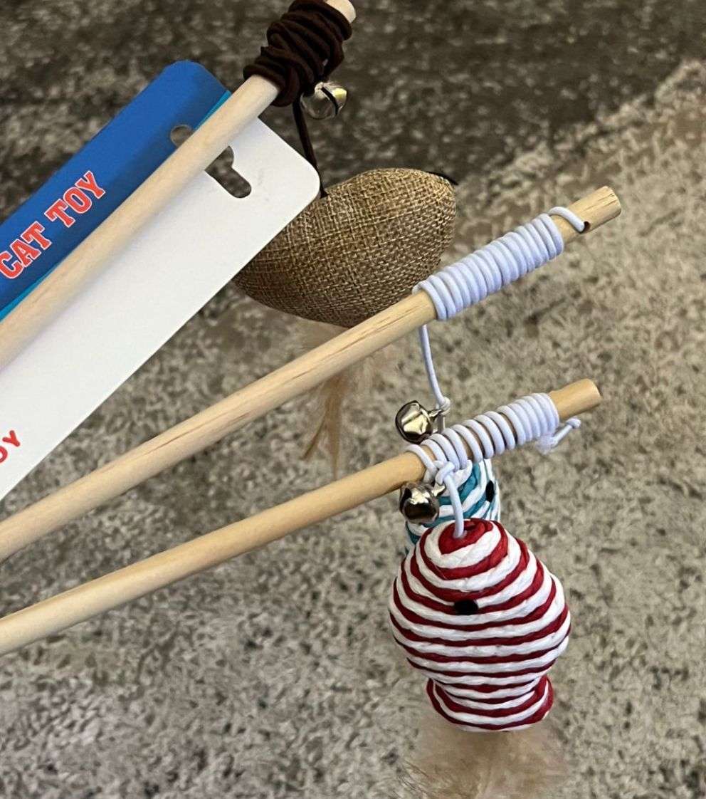 Cat teaser stick