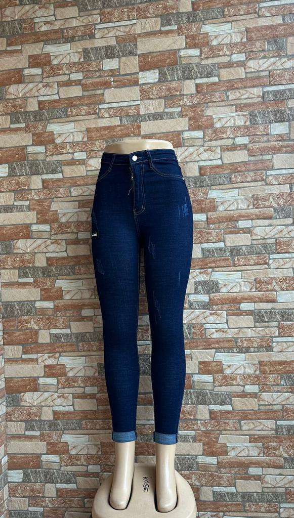 Classic denin female jeans