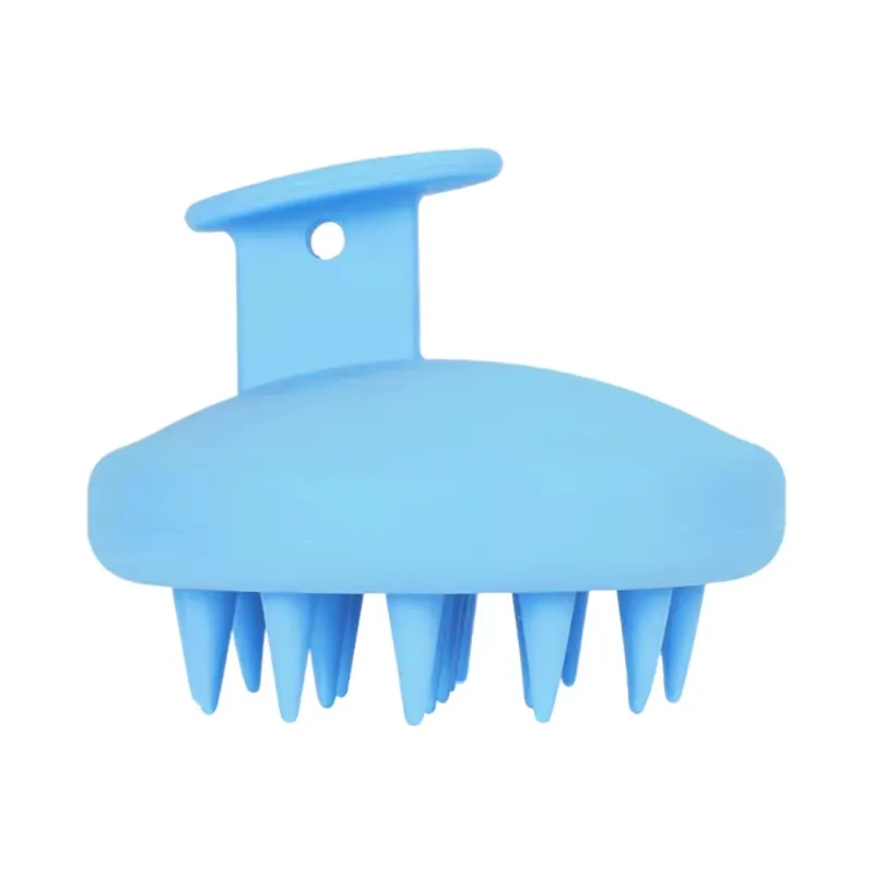 Silicone Scalp Massager Shampoo Brush – Soft Silicone Scalp Scrubber & Hair Washing Brush for Deep Scalp Cleaning, Shampoo Massage & Relaxation