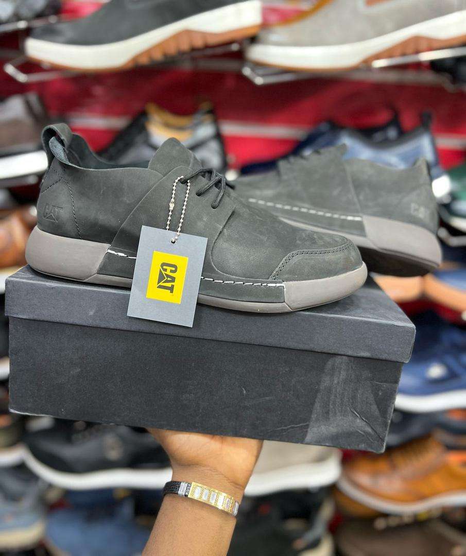 Genuine leather CAT low cut shoes