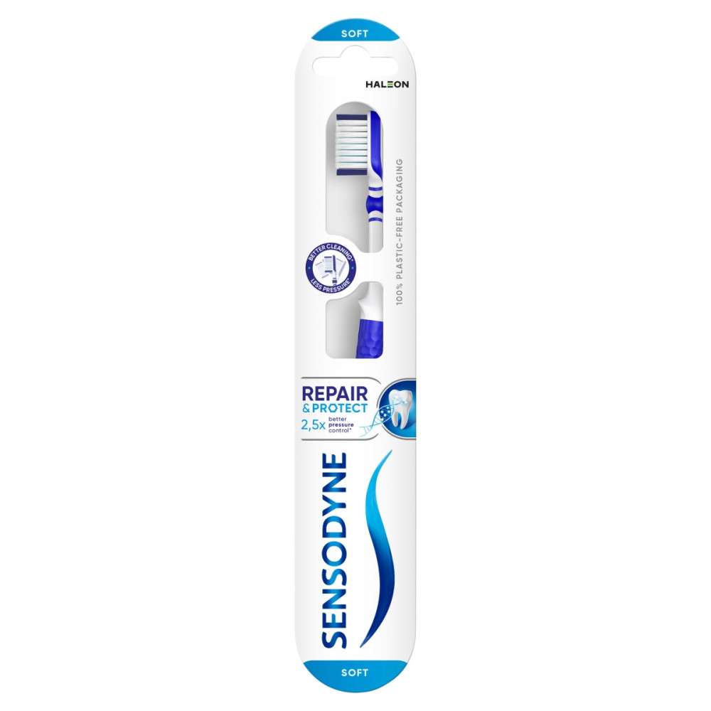 GLAXO SENSODYNE TOOTHBRUSH REPAIR & PROTECT SOFT