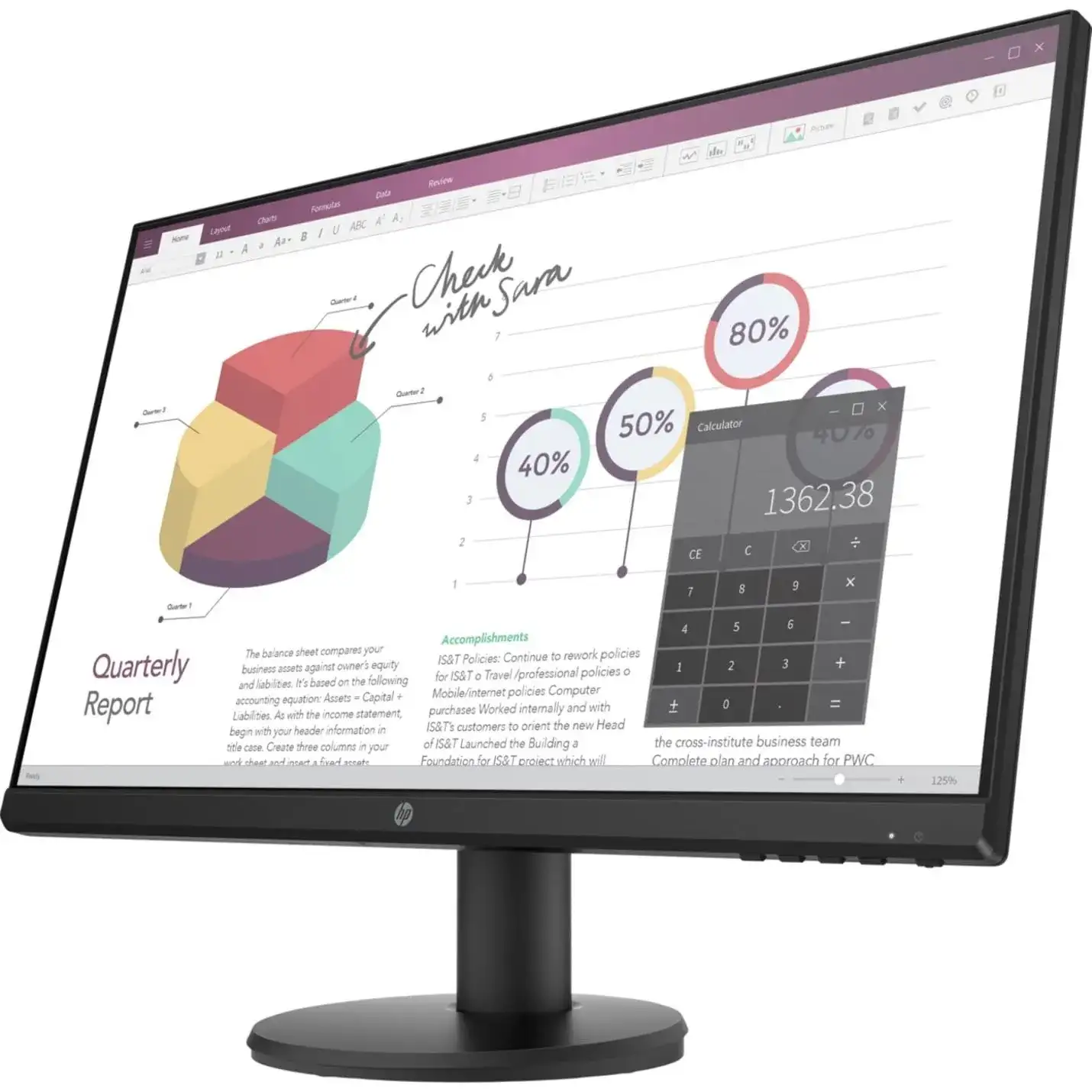 HP P24v G4 Monitor