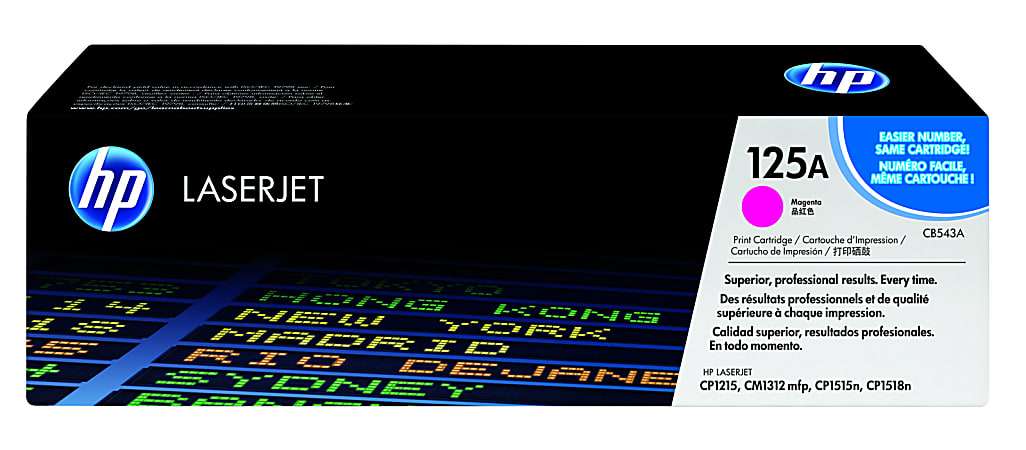 HP TONER CB543A - MAGENTA - (125A)