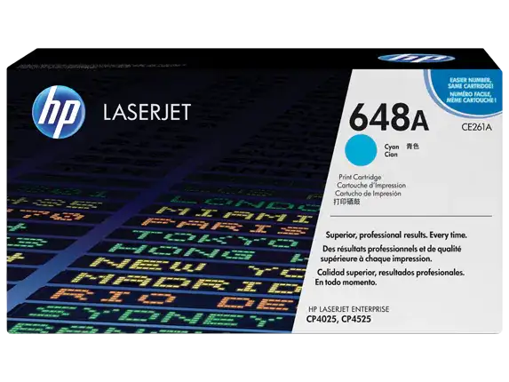 HP TONER CE261A - CYAN (648A)