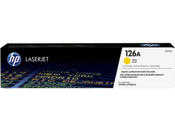 HP TONER CE312A -YELLOW- (126A)