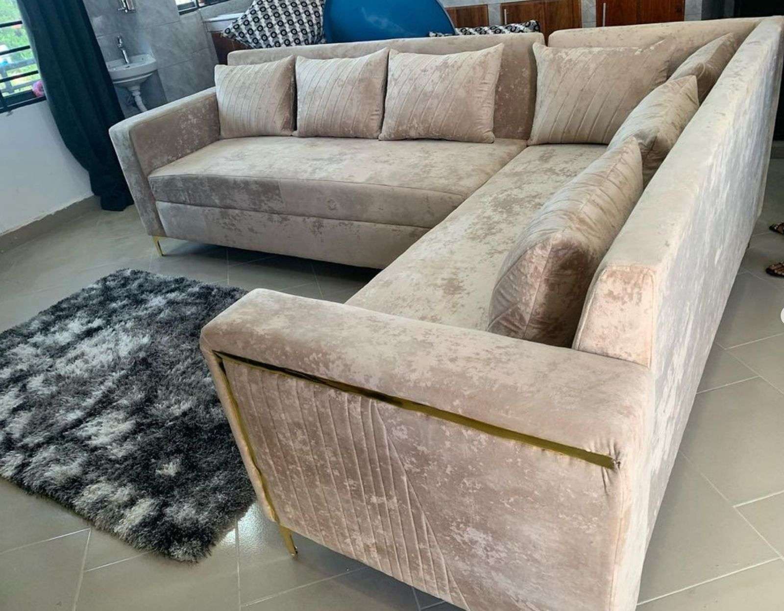 L Shape Modern Sofa Set