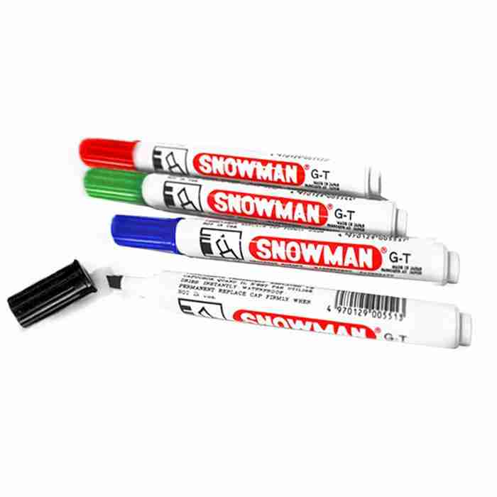 Marker Pen Permanent Snowman (1x12)