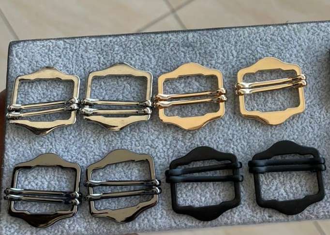 Metal slide buckles