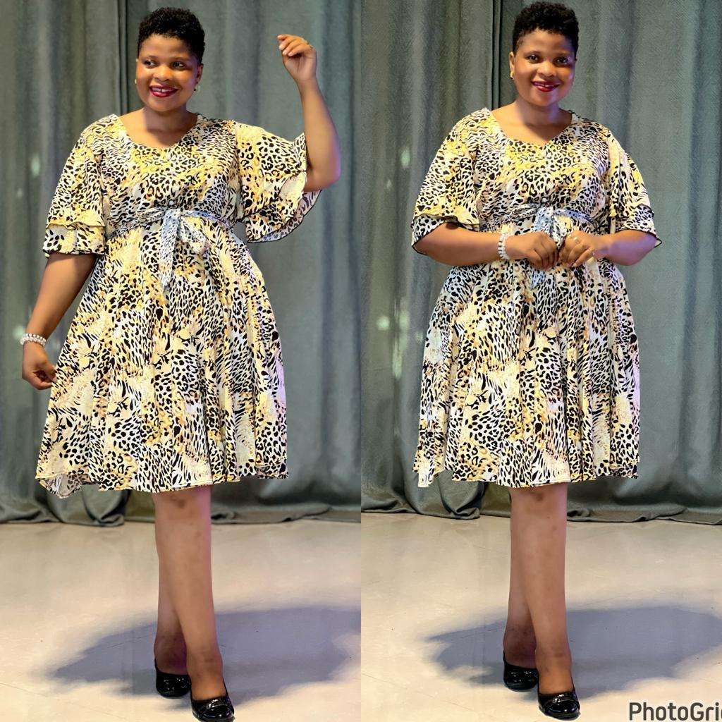 Nice casual loose women dress