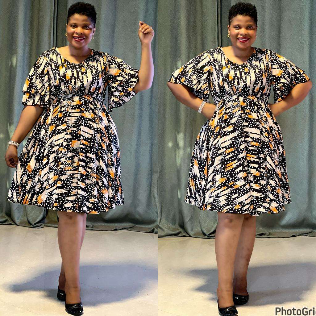 Nice casual loose women dress