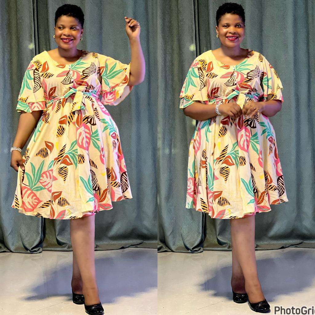 Nice casual loose women dress