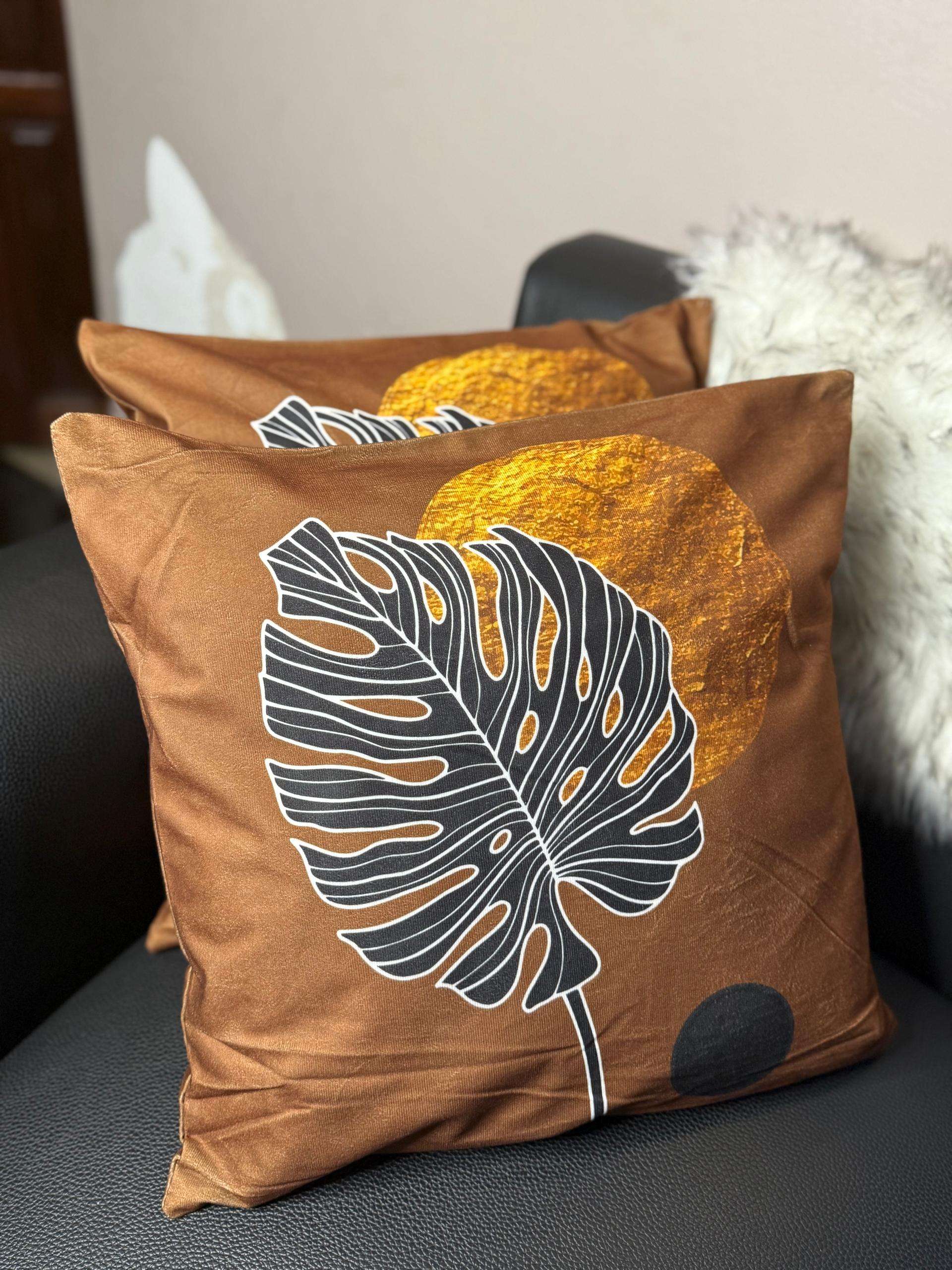 Pillowcase Geometric Minimalist Cushion Cases for Home Couch Sofa (22 x 22 Pillow Cover)