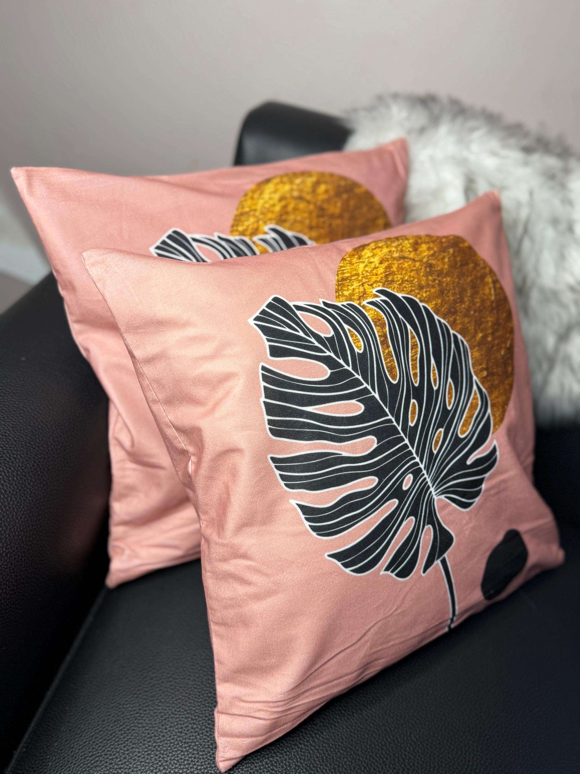 Pillowcase Geometric Minimalist Cushion Cases for Home Couch Sofa (22 x 22 Pillow Cover)