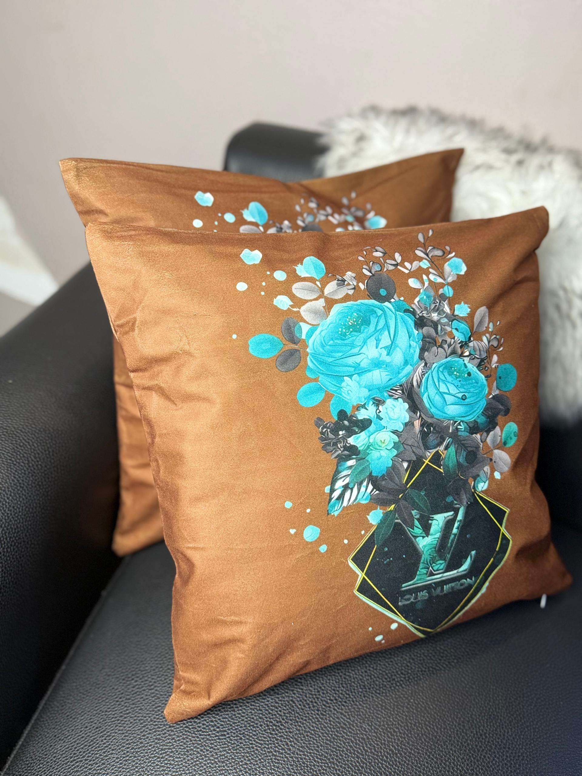 Pillowcase Geometric Minimalist Cushion Cases for Home Couch Sofa (22 x 22 Pillow Cover)