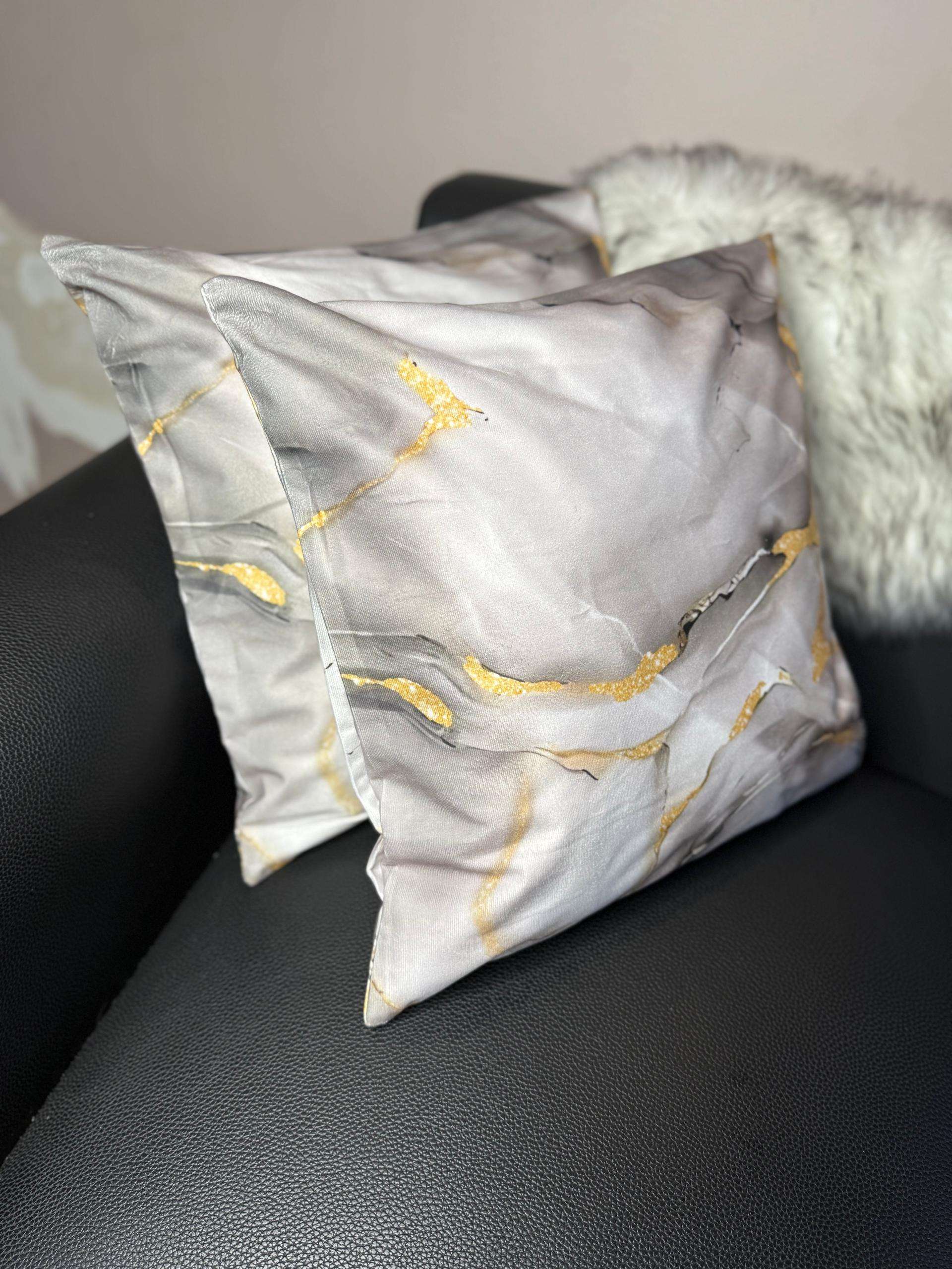 Pillowcase Geometric Minimalist Cushion Cases for Home Couch Sofa (22 x 22 Pillow Cover)