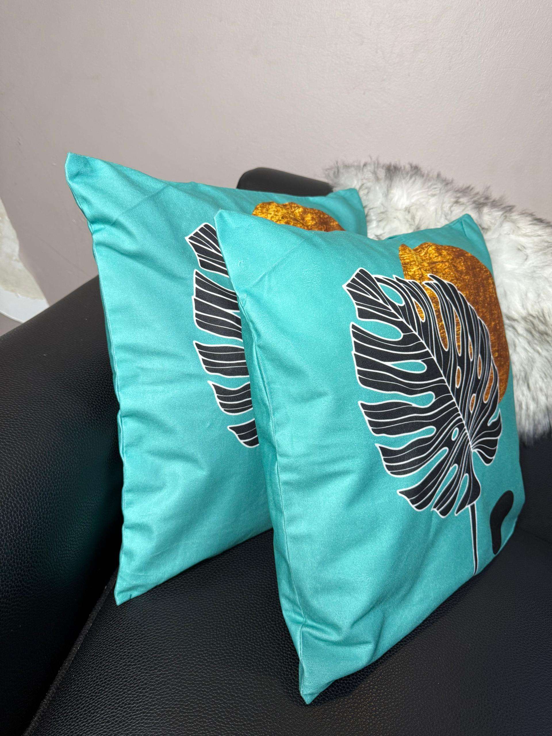 Pillowcase Geometric Minimalist Cushion Cases for Home Couch Sofa (22 x 22 Pillow Cover)