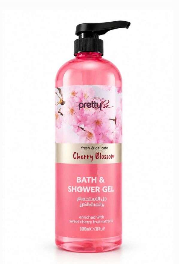 Pretty Be Cherry Blossom Bath & Shower Gel 1000ml