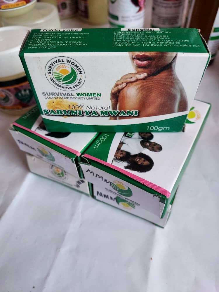 Seaweed Soap (Sabuni ya Mwani) 100gm