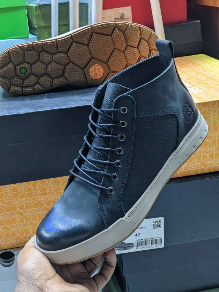 Timberland male leather sneakers