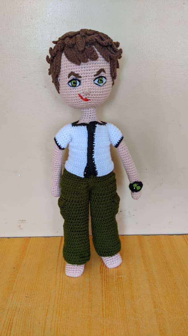 Tulip Knitted Crochet Doll