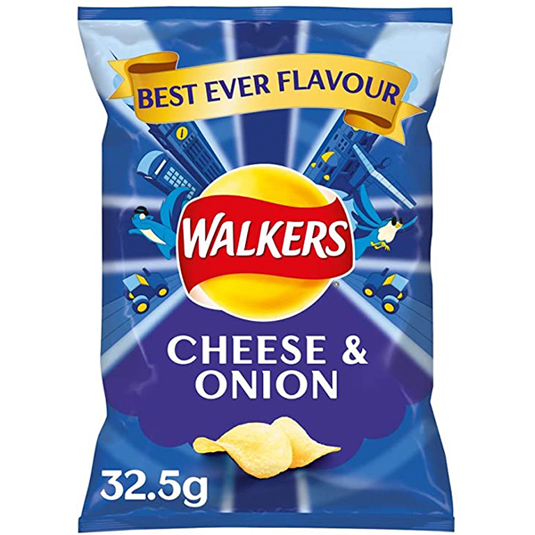 Walkers Cheese Onions 32.5gm