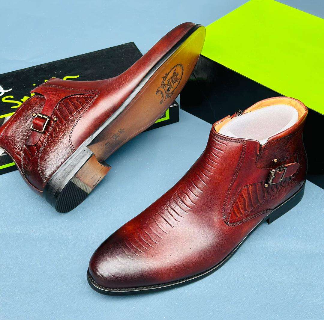 WOOTTEN Men's Winter top quality boots handmade