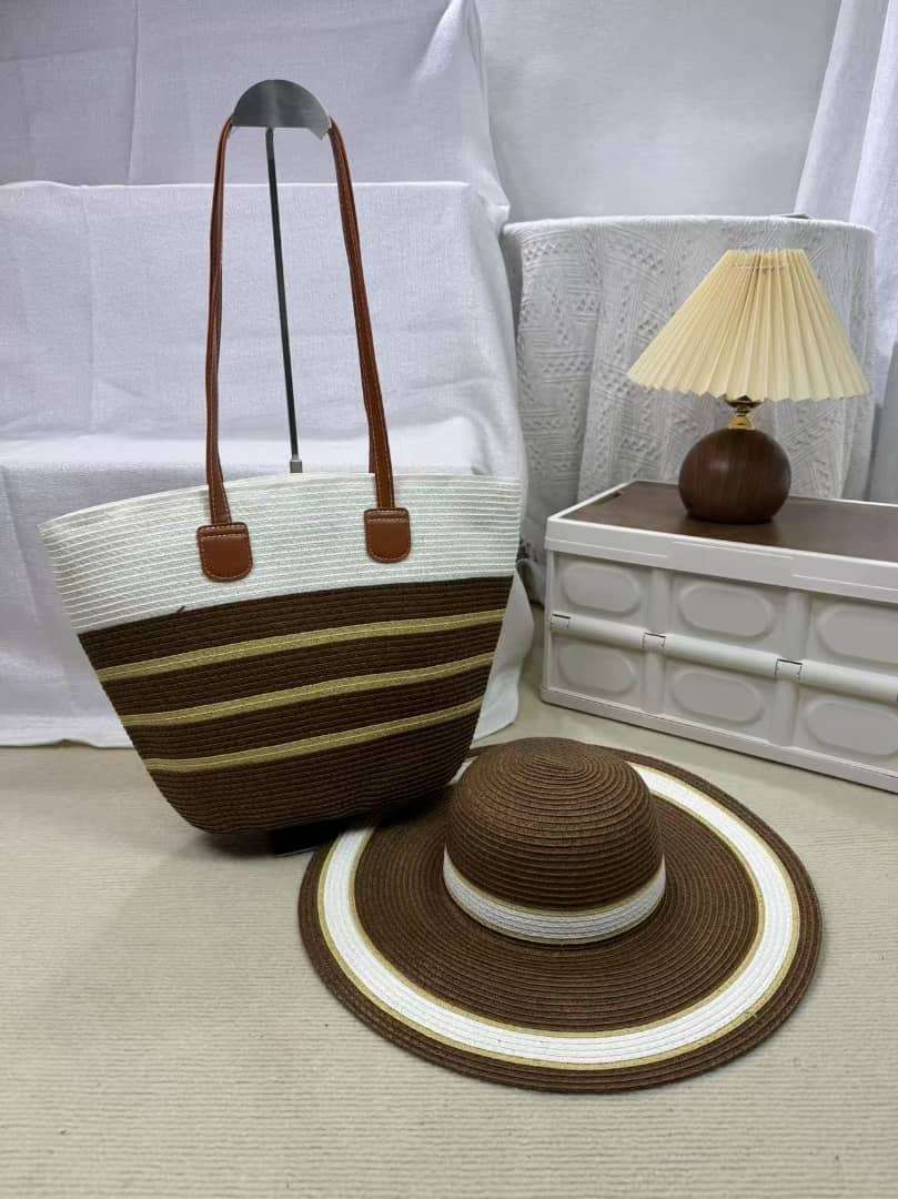 Classic fashion handbag and hat
