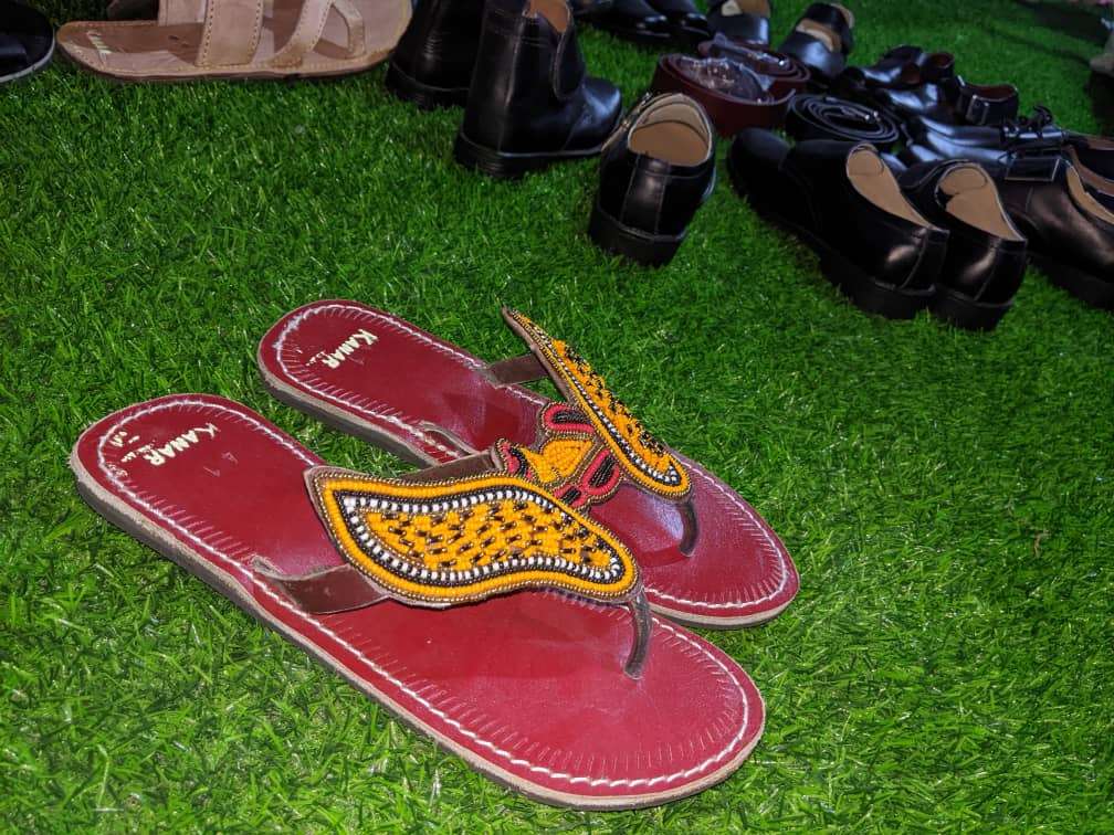 Kanar original leather female sandles