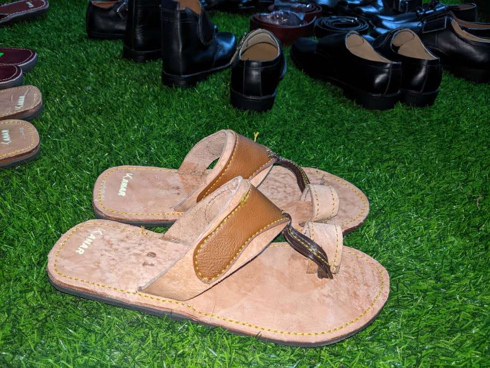 Kanar original leather male sandles
