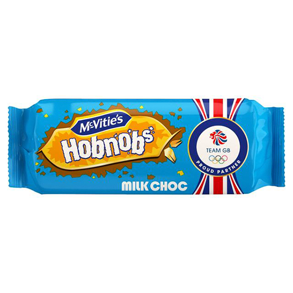 Mcvities Hobnobs Milk Chocolate 262gm