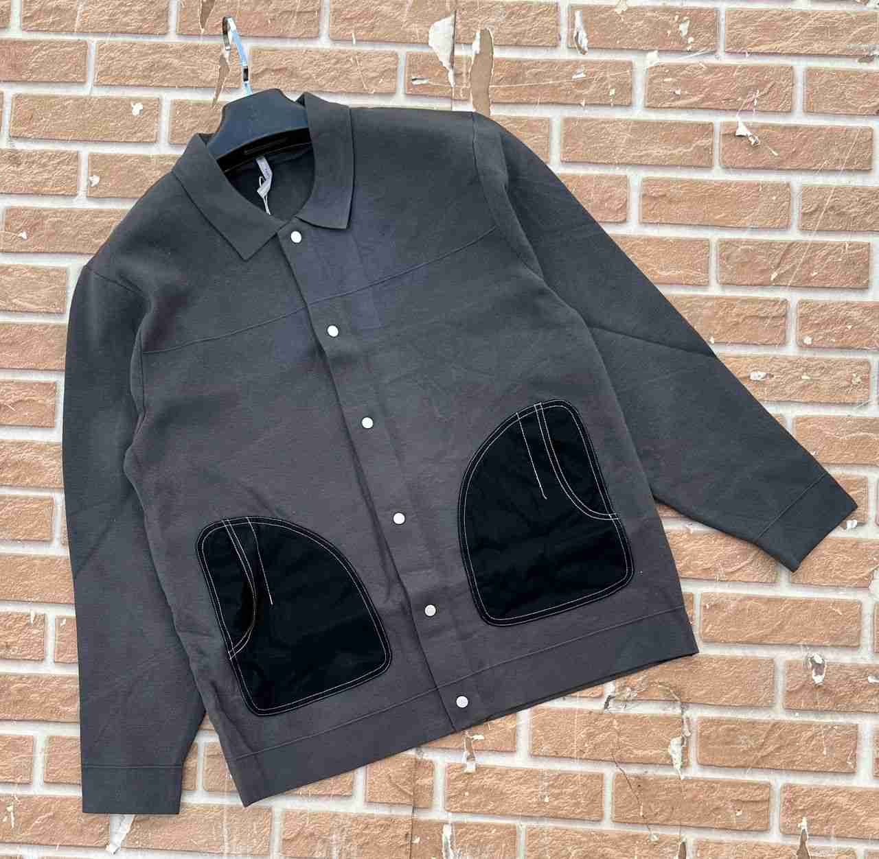 Men free size knit jacket