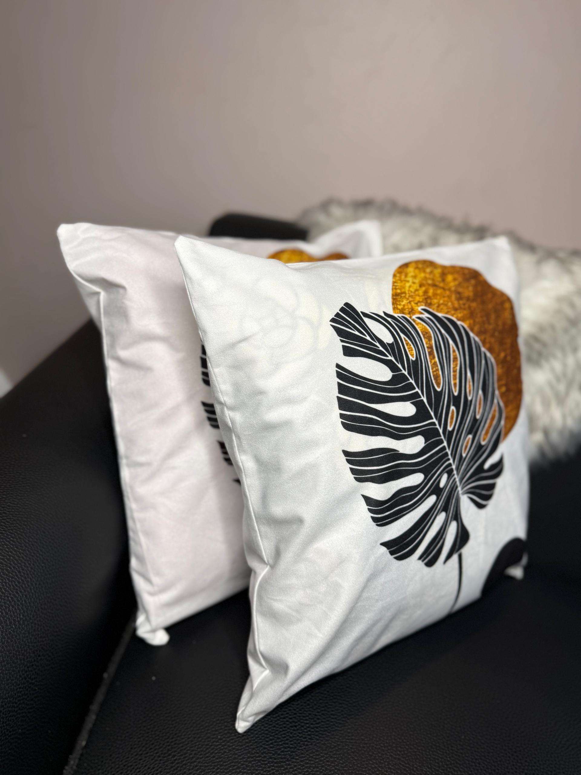 Pillowcase Geometric Minimalist Cushion Cases for Home Couch Sofa (22 x 22 Pillow Cover)